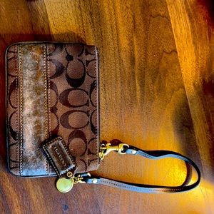 Authentic Coach Wristlet